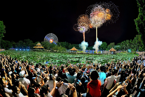 Tham gia lễ hội chào năm mới tại Đầm Sen với nhiều sự kiện lần đầu xuất hiện ở Việt Nam - 2